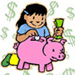 kid with piggy bank